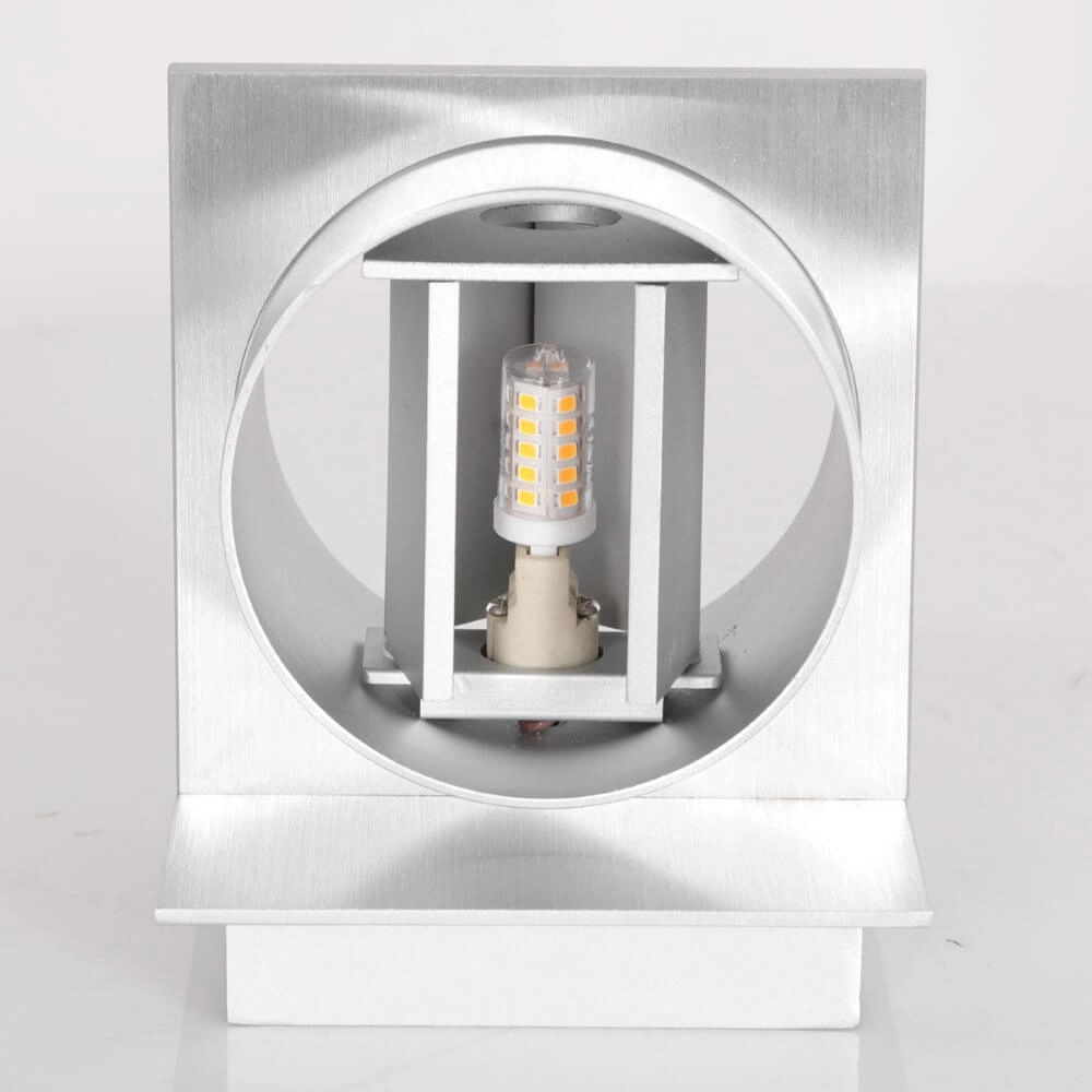 Up and down wall spotlight Muro Stainless steel Steinhauer 8712746152647