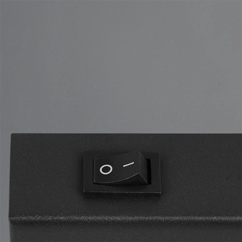Surface-mounted spotlight adjustable Taryn Black Trio 4017807685510