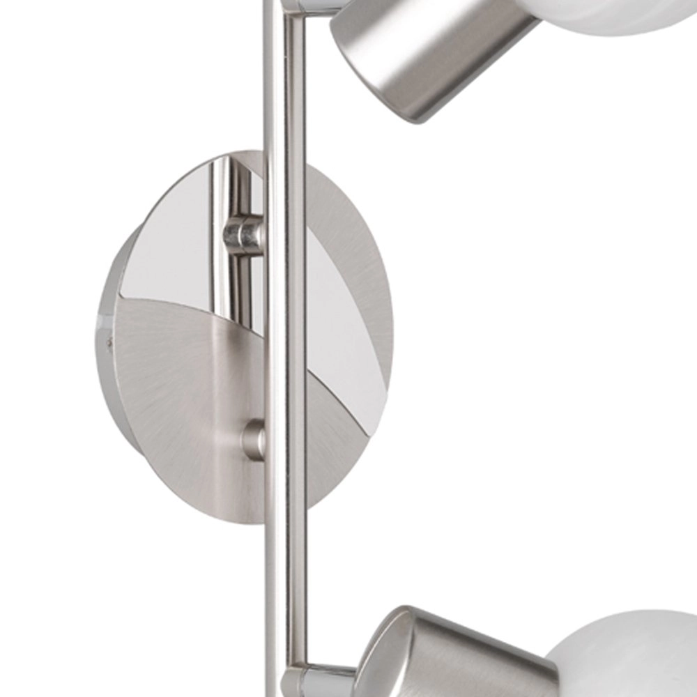 Ceiling spot Antibes 2-light nickel matt Trio 4017807353587