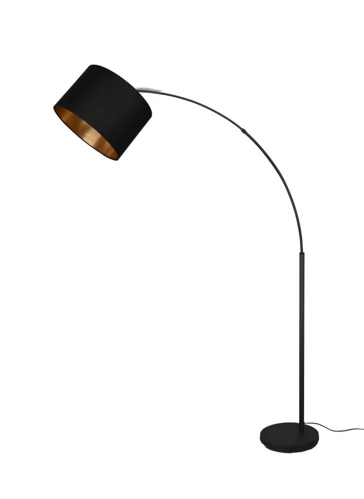 Black arc lamp Bolivia Trio 4017807524000
