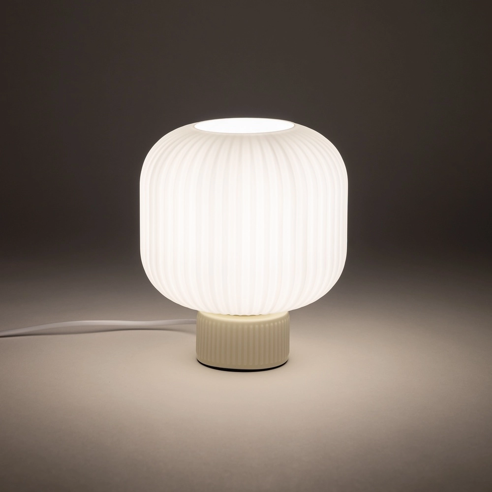Table lamp Aurora sand brown