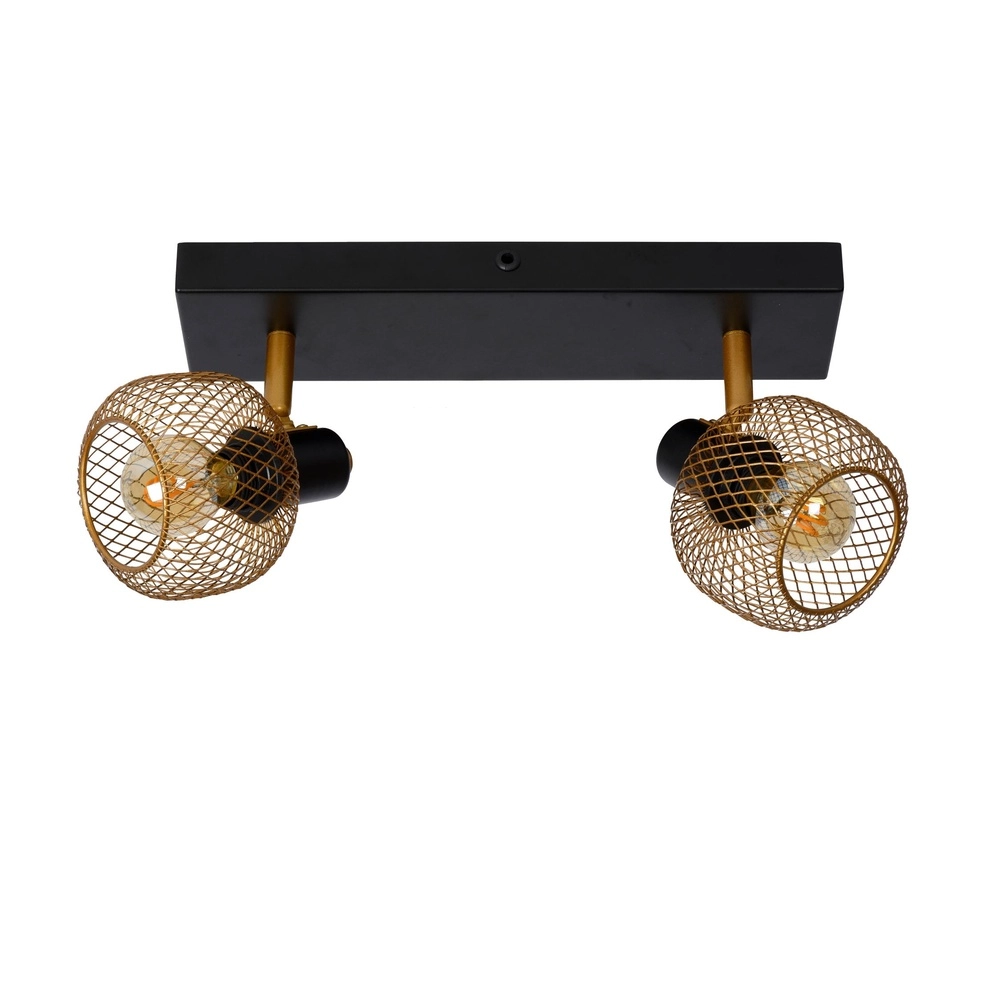 Ceiling light Maren 2-light gold