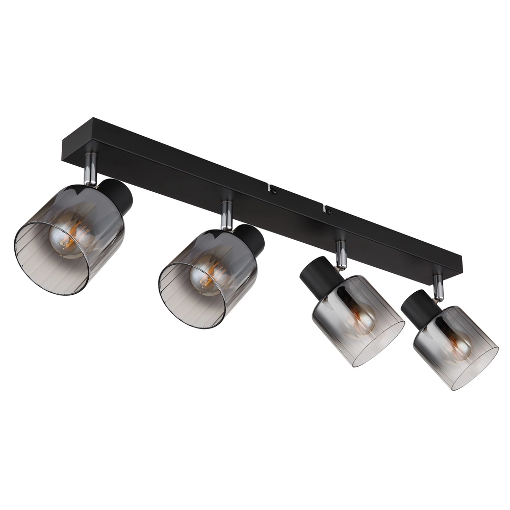 Ceiling lamp Jack 4-light black Globo 9007371519835
