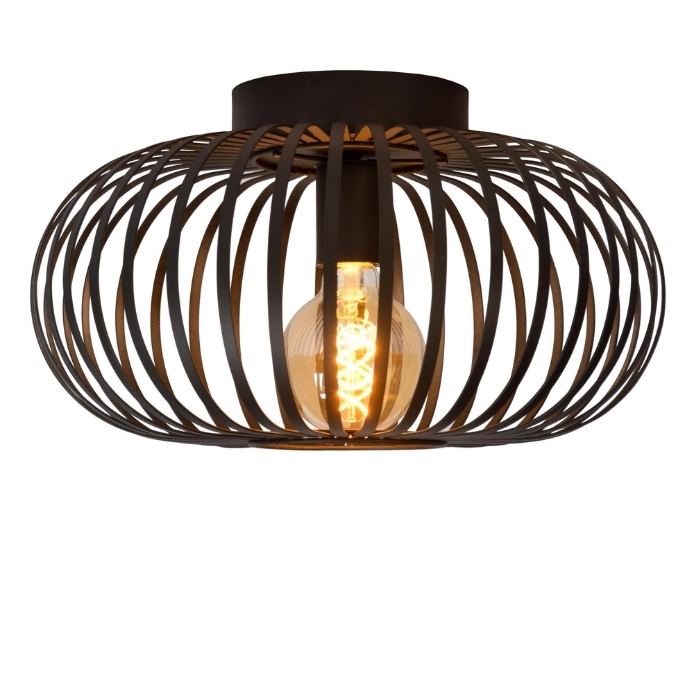 Ceiling lamp Manuela Ø 39.5cm black Lucide 5411212782342