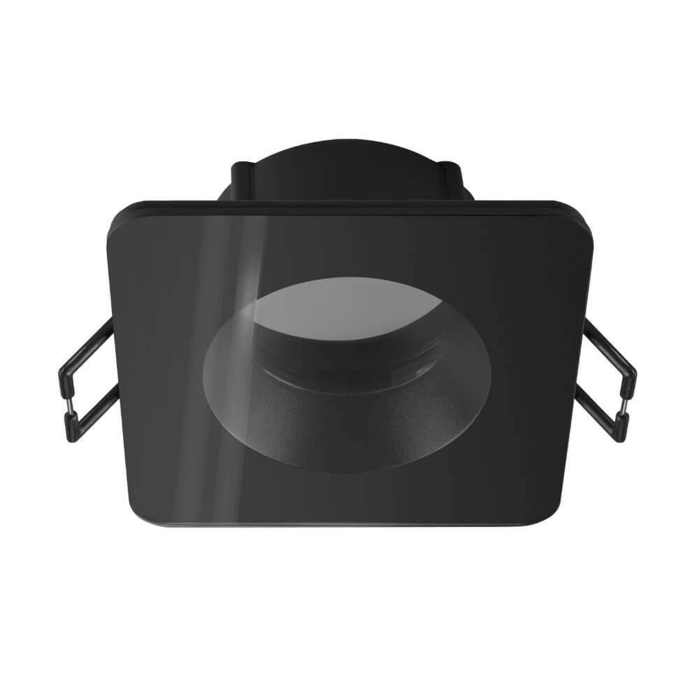 Mounting ring New Tria 68 IP65 Square black - without fitting