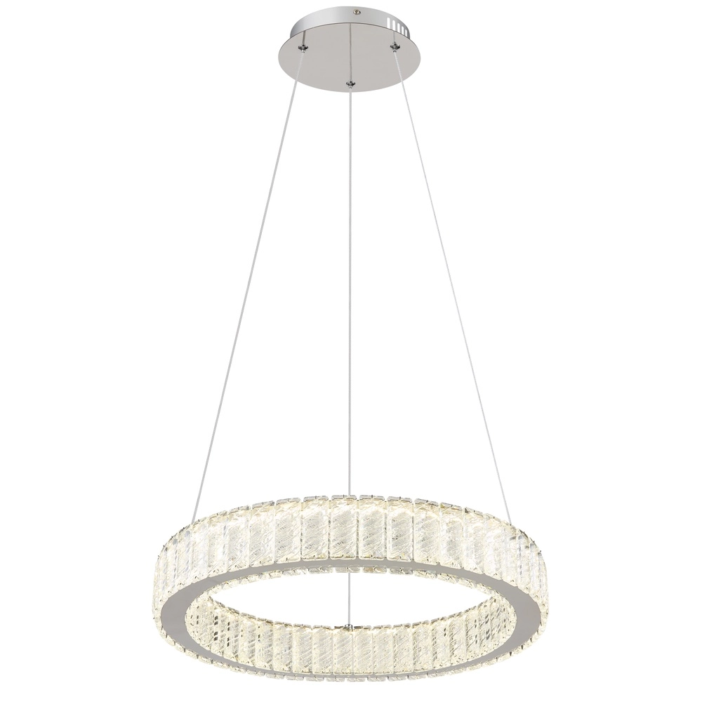 Design pendant lamp Mucky chrome
