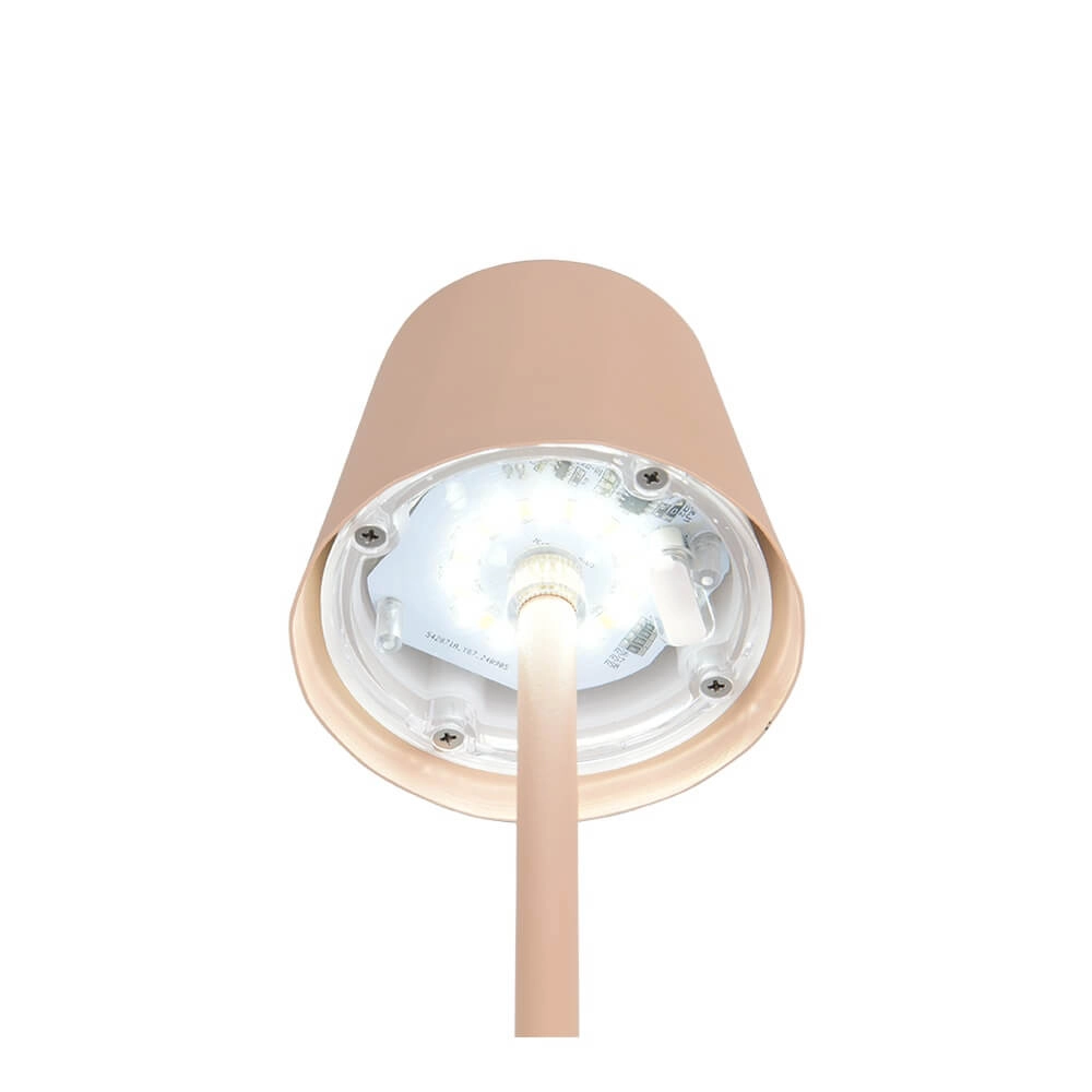 Rechargeable table lamp Diaz sandy Trio 4017807644791
