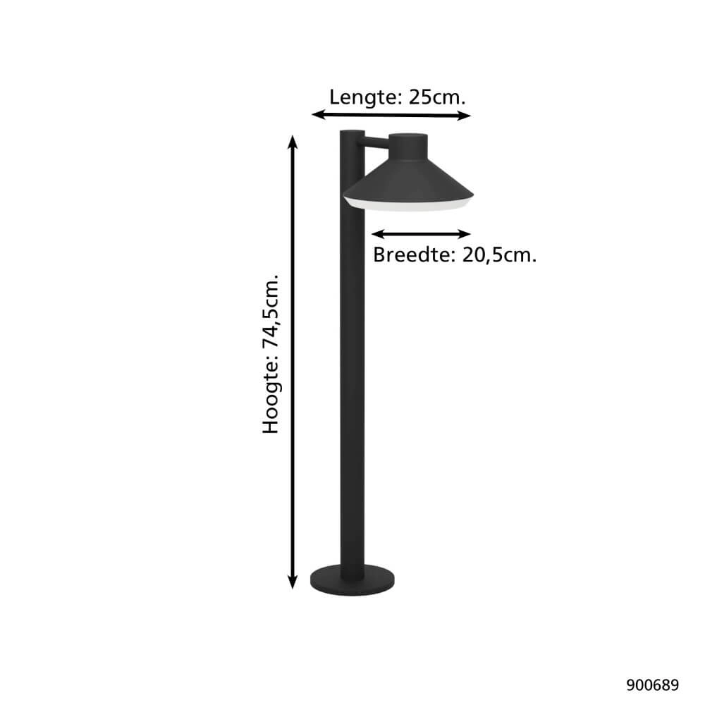 LED path lighting Ninnarella Eglo 9008606261840