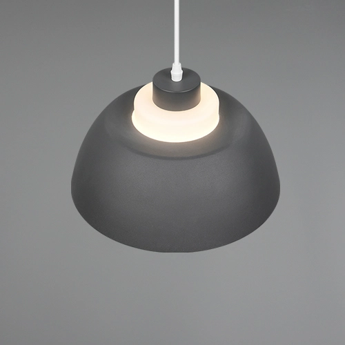 Design pendant lamp Tilos anthracite Ø 30cm Trio 4017807682434