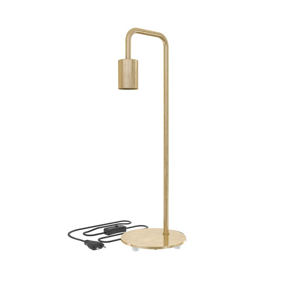 Gold table lamp U-line