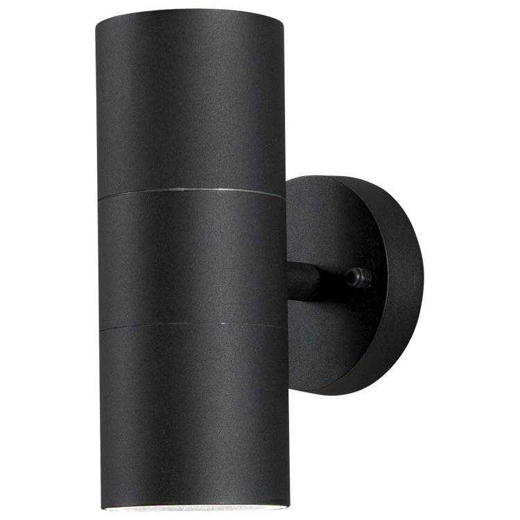 Wall spotlight Modena Up - Down 2-light 19cm black
