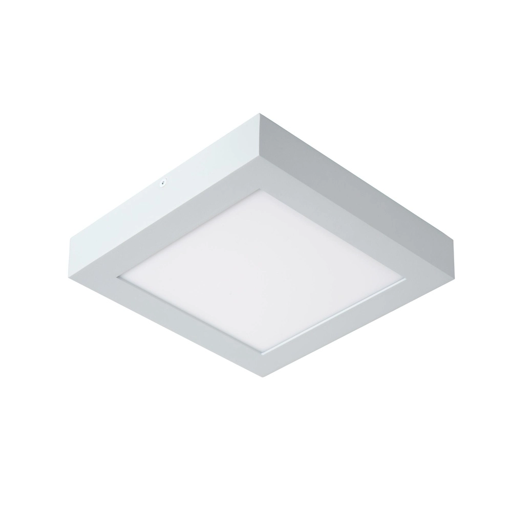 Ceiling light Brice-Led 22cm square IP44 white