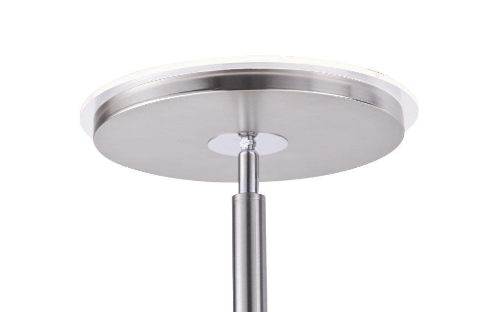 Design reading lamp Hans Round gray Just Light 4043689946852