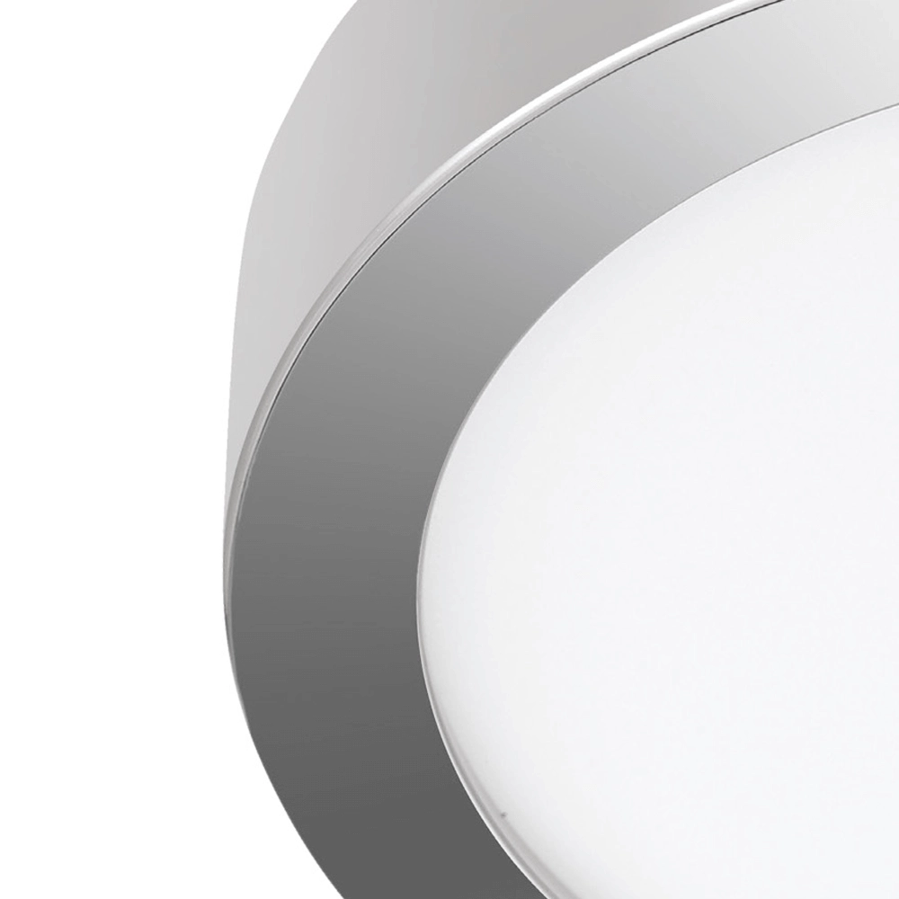 Stainless Steel Bathroom Ceiling Light Fueva 5 4000K Eglo 9002759308926