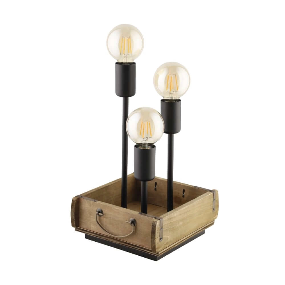Wooden table lamp Wootton