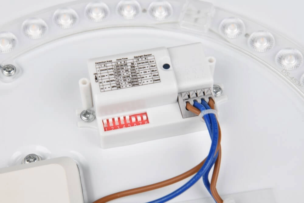 Led ceiling light Loody with sensor - Ø 38.5cm Trio 4017807619607