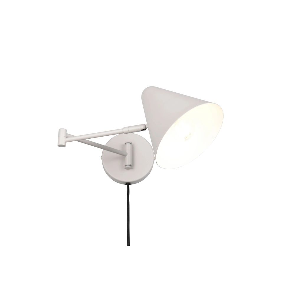 Design wall lamp Cosima grey Trio 4017807660036