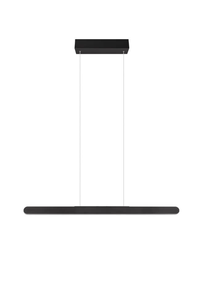 Unique pendant lamp Helios black Trio 4017807597950