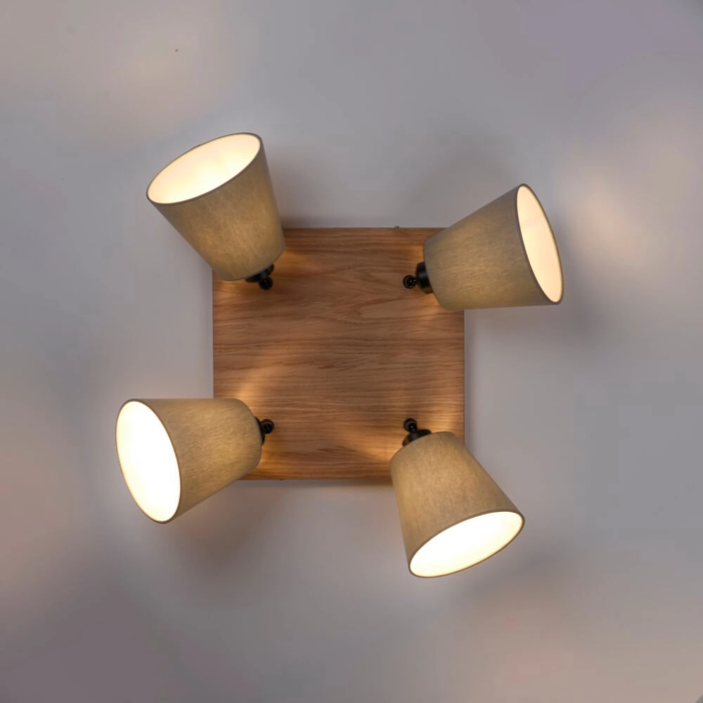 Ceiling lamp Green Michel 4-light Just Light 4043689995058