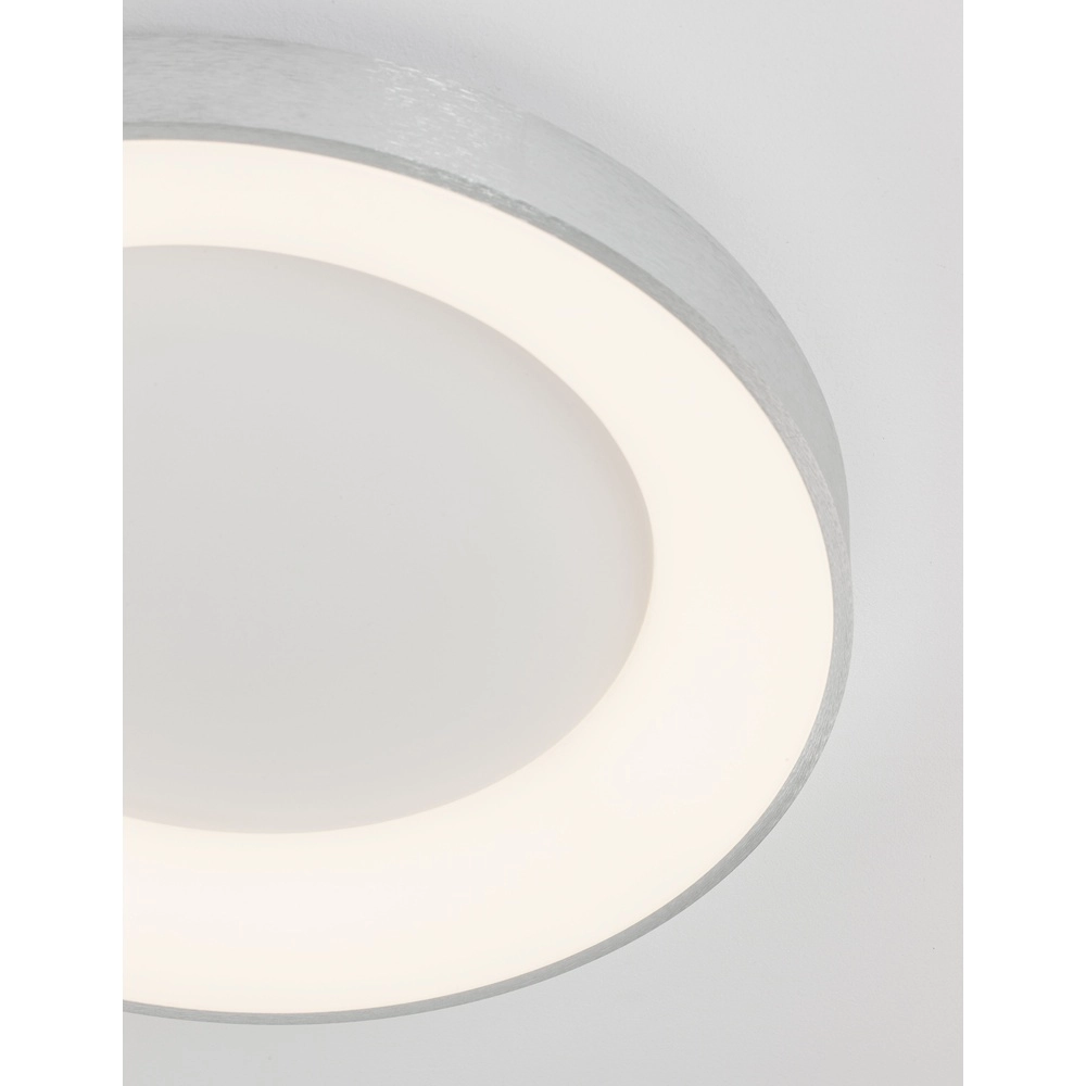 Ceiling lamp Rando Thin silver grey Ø 60cm Lyora 5212017420138