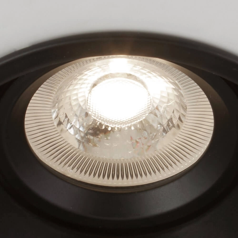 Recessed spotlight Slim Trim Adjustable black Lyora
