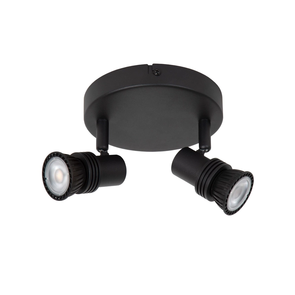 Ceiling spotlight Kianti 2-light black