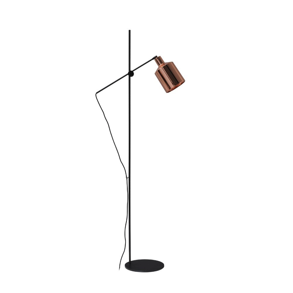Floor reading lamp Concepto 161 Red copper