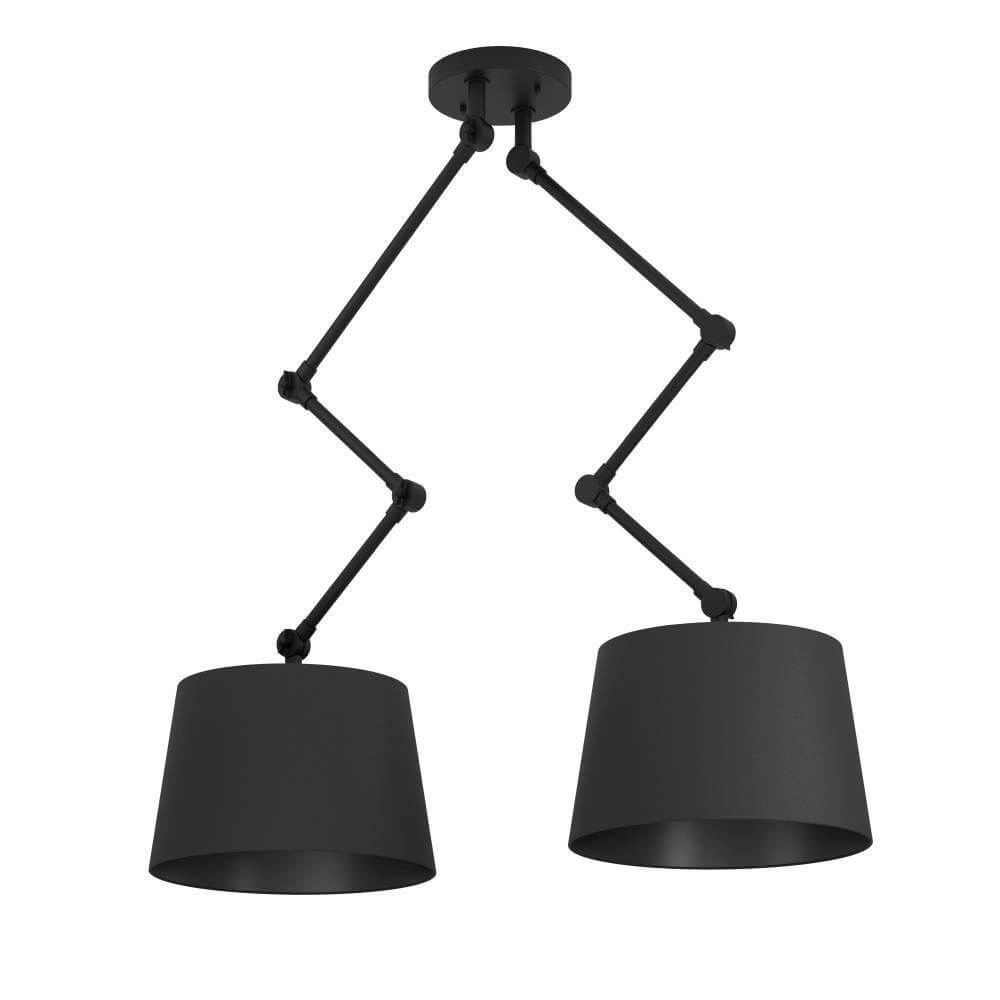 Double hanging lamp Pistunio adjustable