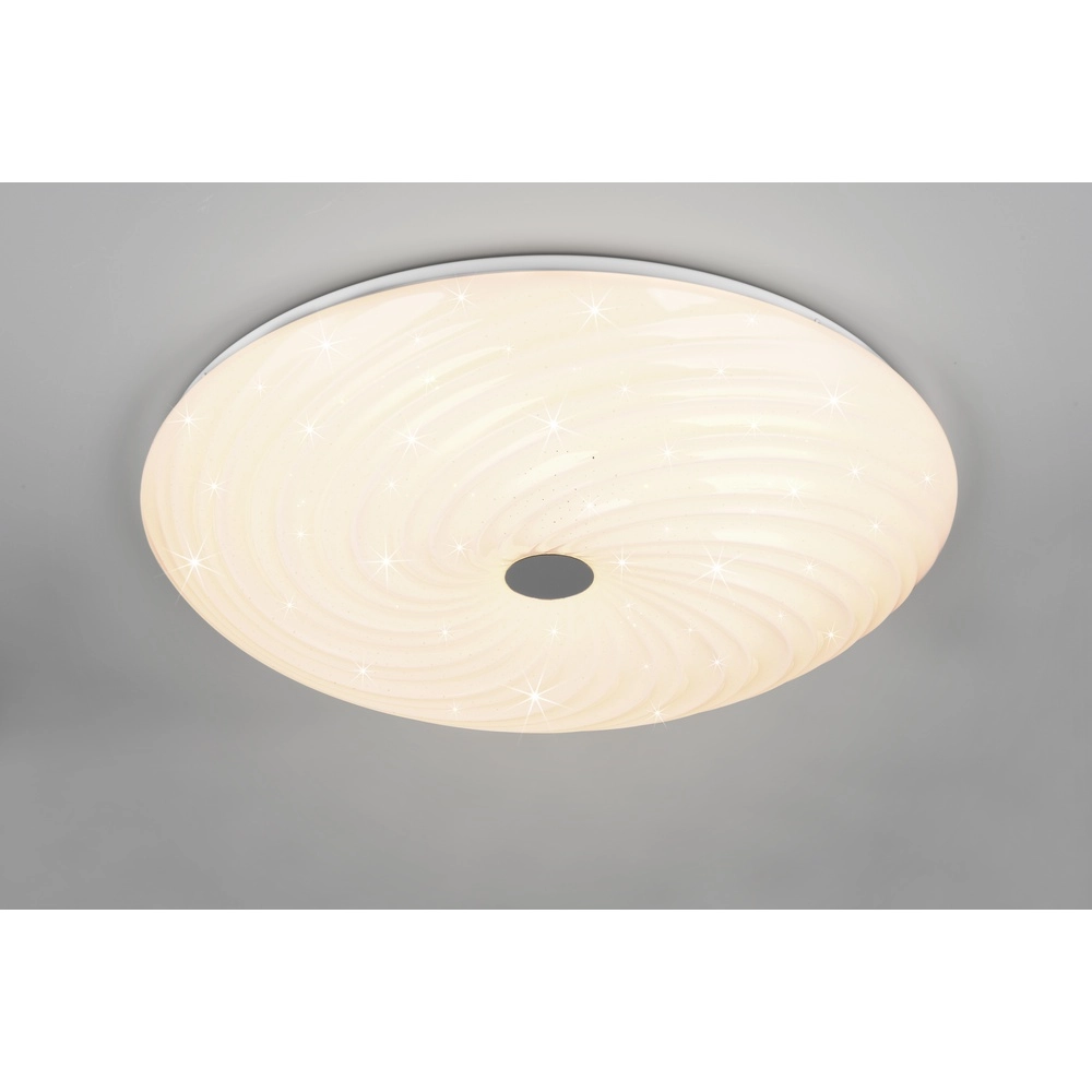 Ceiling lamp Gravity white Ø 57.5cm Trio 4017807600773
