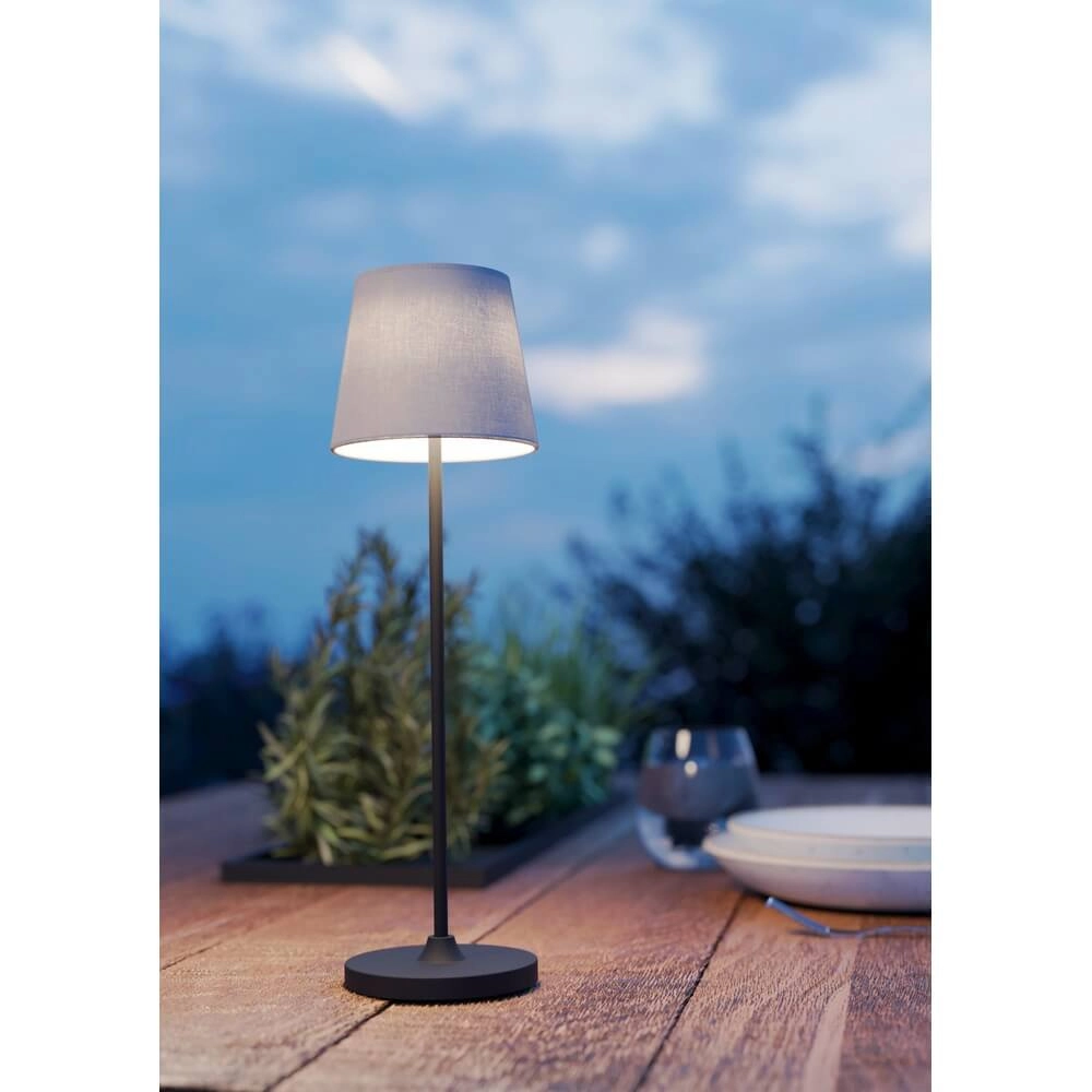 Table lamp Leonero White with fabric Eglo 9002759759377