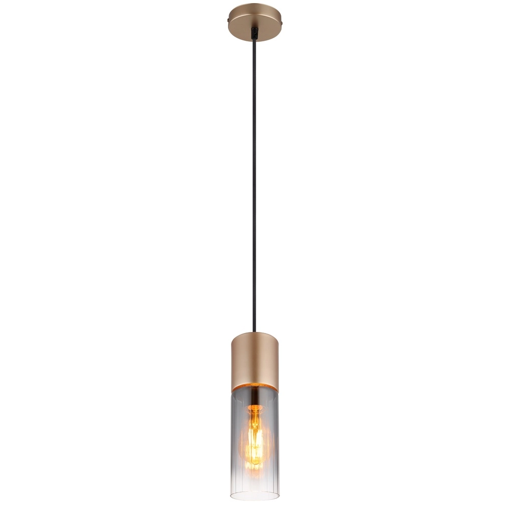 Pendant lamp Annika brown design
