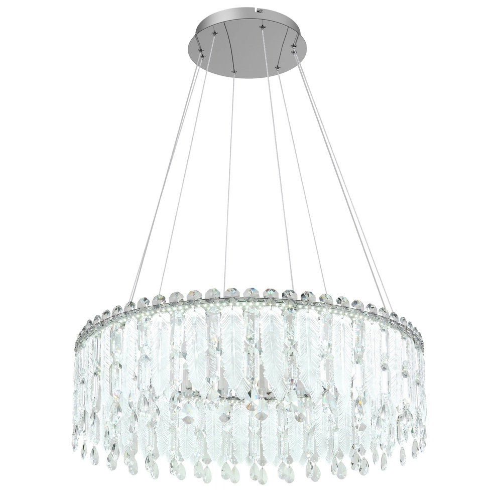 Pendant lamp Klunka chrome Ø 79.5cm Globo 9007371450107