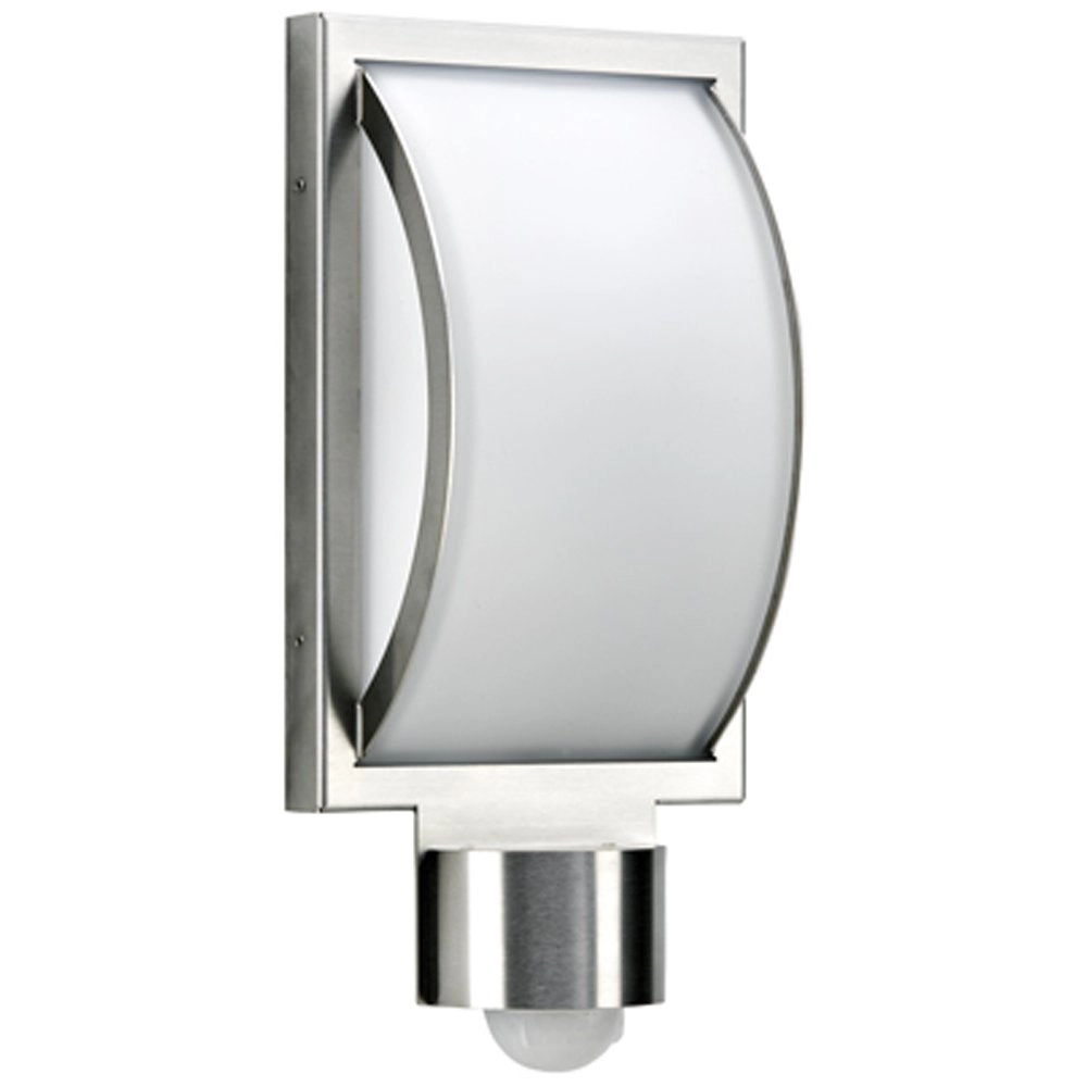 Stainless steel outdoor lamp with motion detector Justier