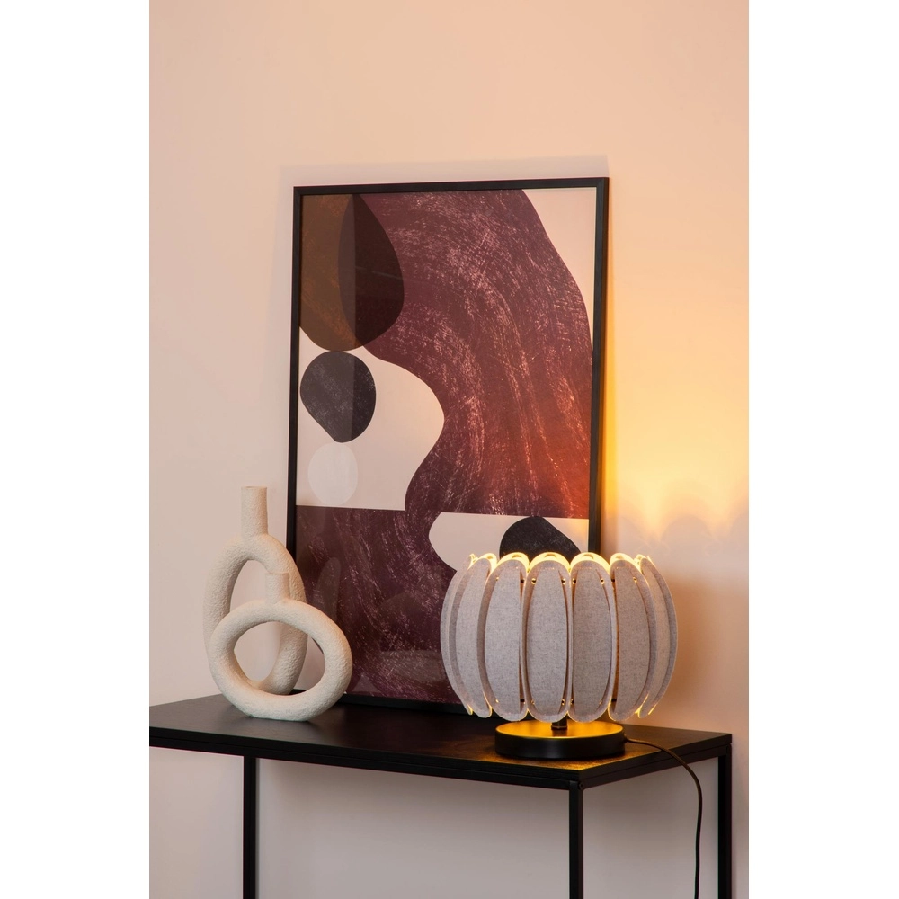 Table lamp Spencer grey Lucide 5411212343734