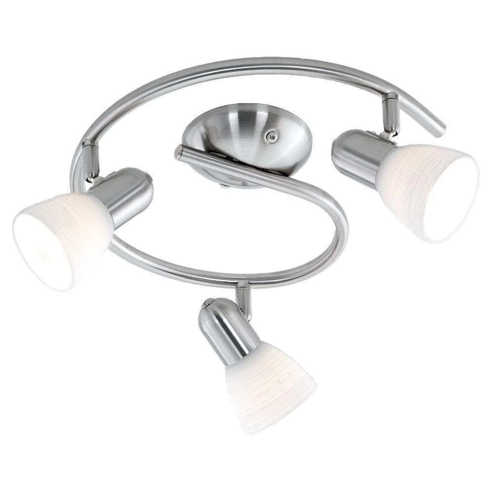 Ceiling spotlight Dakar 1 3-light nickel matt Eglo 9002759884758