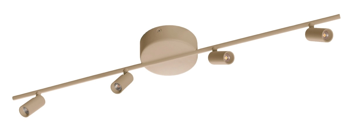 4-light ceiling lamp Minora LED - Sand