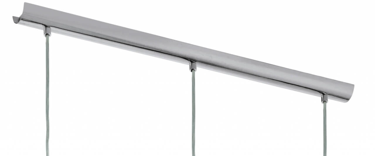 Pendant lamp Rocamar 3-light chrome Eglo 9002759945930