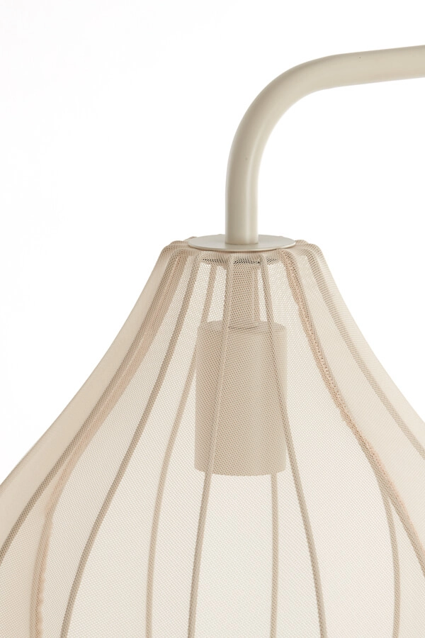 Cream floor lamp Elati Ø 29cm japandi Light & Living 8717807702700