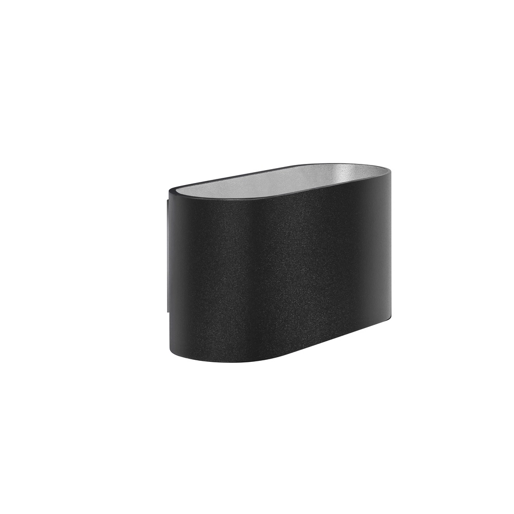 Oval wall spot Oval black