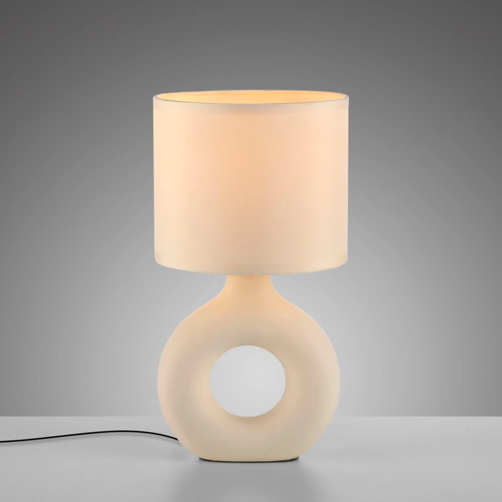 Table lamp Carara sandy Just Light 4043689004859