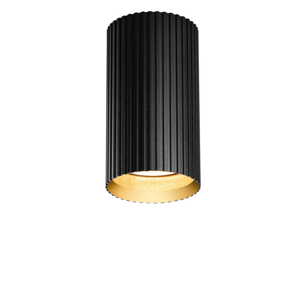 Single surface-mounted spotlight Onis black