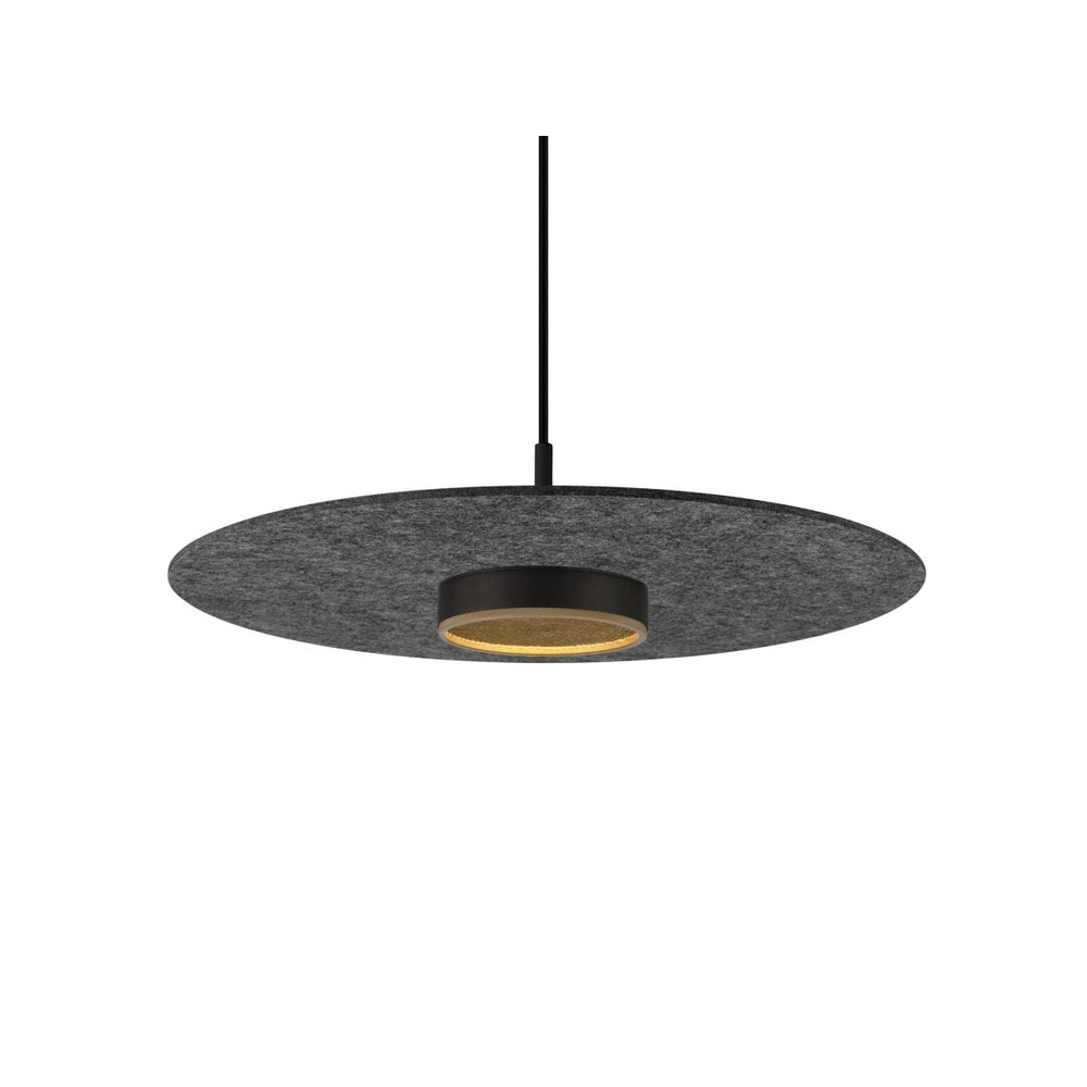 Felt hood Grip! Flat Ø 50 x 0.6cm anthracite SLV 4024163316187
