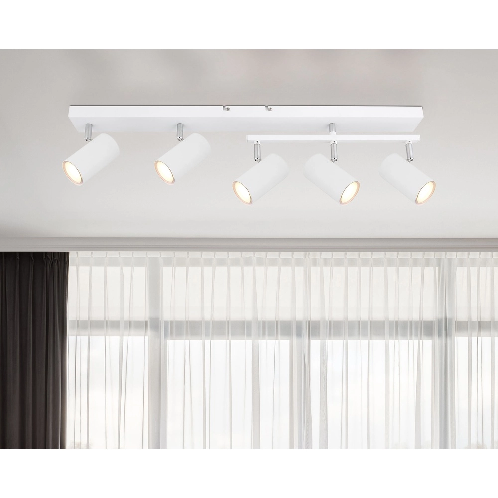 Ceiling lamp 5-lights Robby white Globo 9007371430581