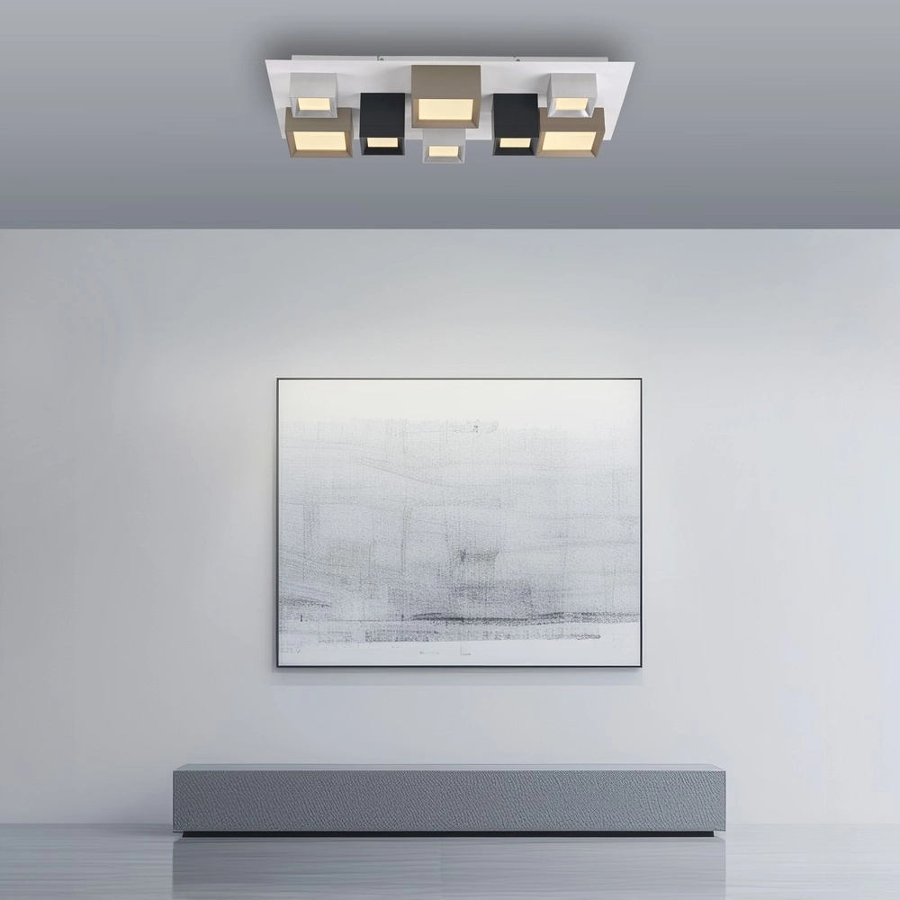 Led ceiling light Pure Manhattan 8-light Paul Neuhaus 4012248396896