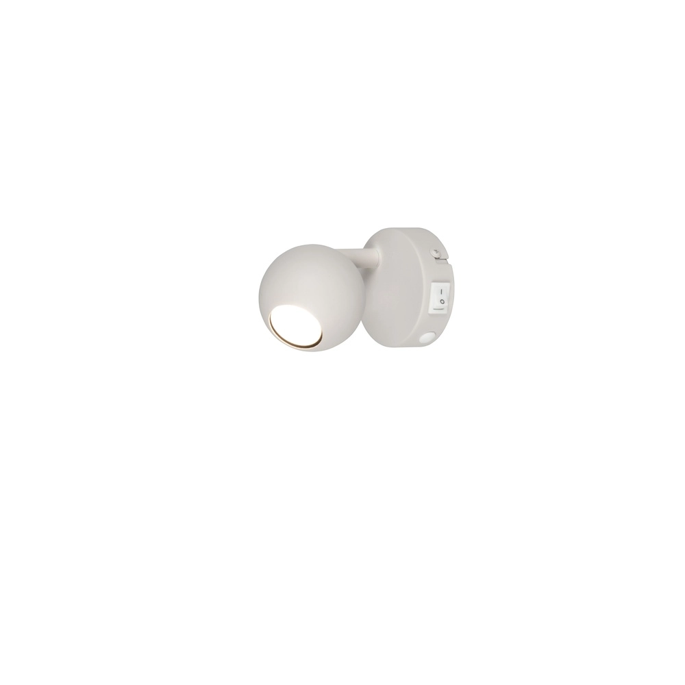 Surface-mounted spot Enaro Single Grey