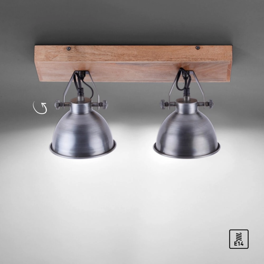 Ceiling lamp Samia 2-light Just Light 4043689957377