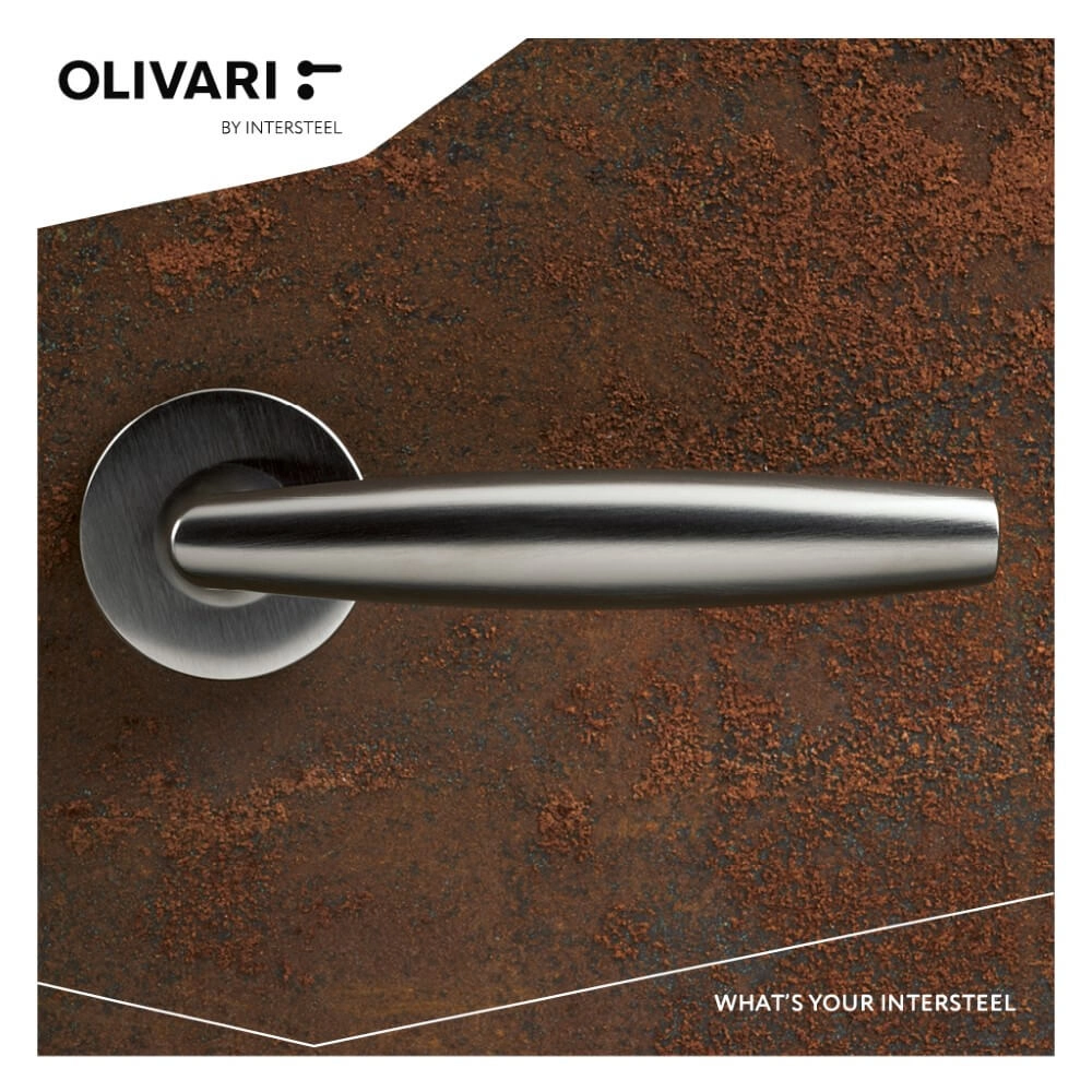 Design door handle Aurelia matt chrome Olivari 8714186477618