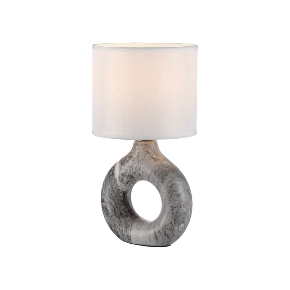 Table lamp Carara grey