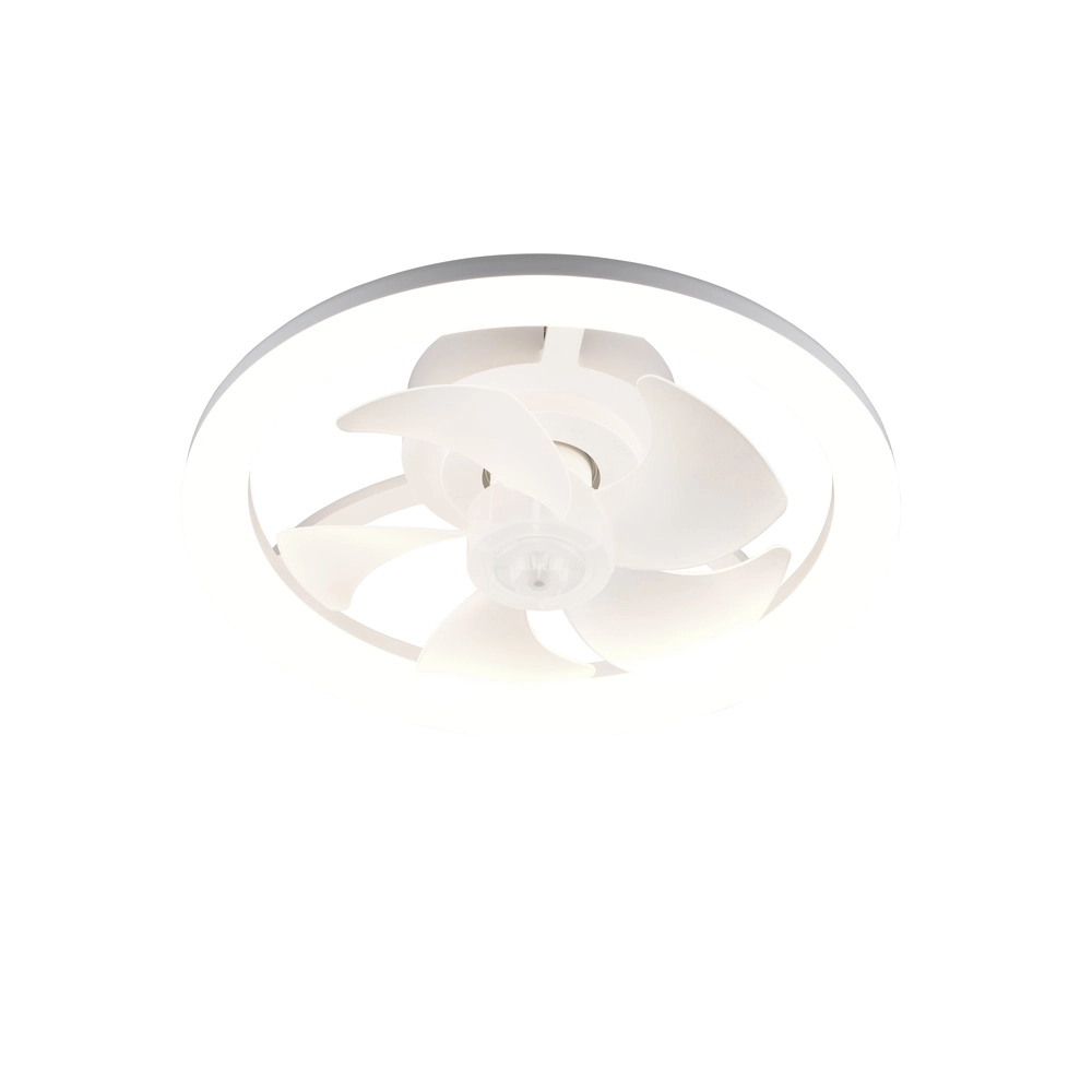 Design ceiling fan Pajala white Ø 40cm Trio 4017807688207