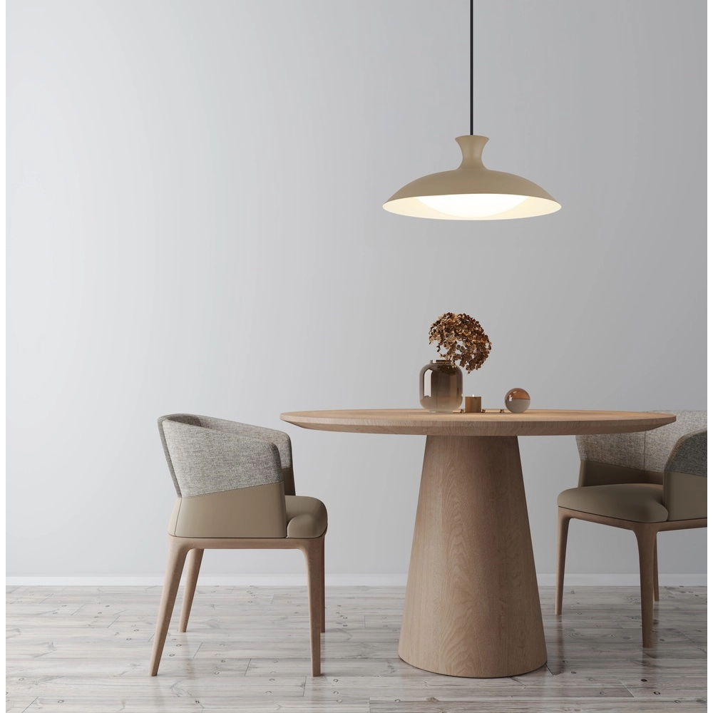 Modern pendant lamp Rocha sand brown Globo 9007371531981